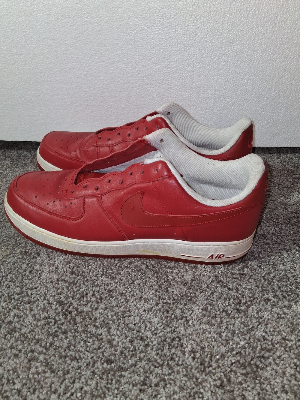 Nike Air Force 1 '09 Team Varsity Red/Varsity Red-White Size 13 315122-661